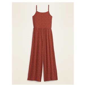 Jersey-Knit Wide leg Jumpsuit